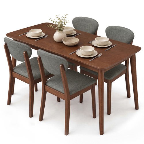 5pcs wooden dining - dining, table