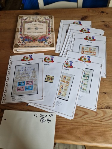 Stamp albums with stamps mint - stamp,