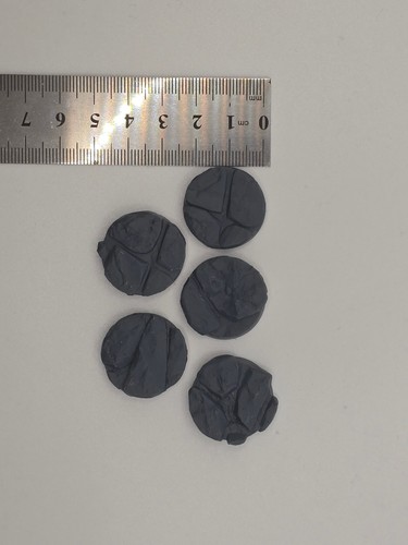 Volcanic rock miniature - miniature, resin