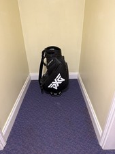 PXG GOLF TOUR BAG / GOLF STAFF BAG / 9.5'' 6 WAY TOP GOLF BAG - BLACK 