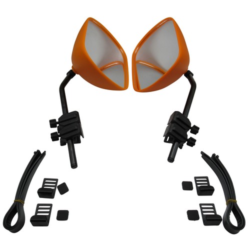 Flat caravan towing mirrors - flat,