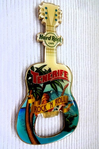 Hard rock cafe magnet - cafe, bottle