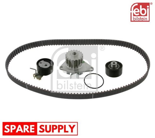 Water pump timing belt - water, set