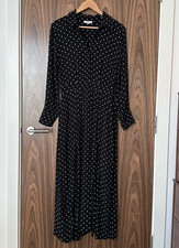 Topshop Black White Polka Dot