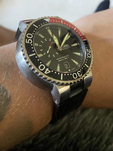 Oris rare titanium carlos - -,