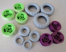 Meccano Spares - Tyres Wheels