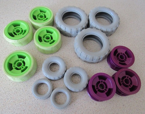 Meccano junior tyres wheels - junior,