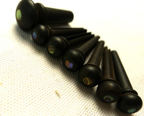Pcs acoustic guitar ebony - 6,