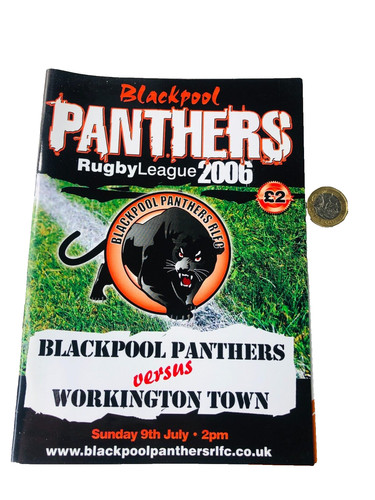 Rugby programme blackpool - rugby,