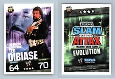 Ted DiBiase "Million Dollar Man" - WWE Slam Attax Evolution 2009 Topps TCG Card