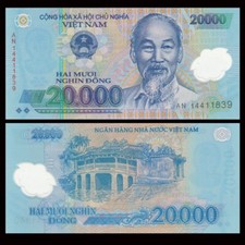 Viet Nam Banknote 20000 20K