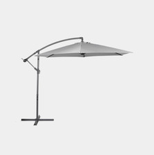 VonHaus Parasol - 3M Cantilever Banana Umbrella