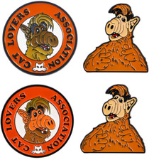 ALF Alien Life Form enamel pin