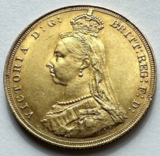 1887 Sovereign -  Victoria