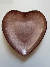 PALE PINK HEART SHAPED SERVING