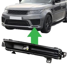 Front Black LED Fog Lamp Light