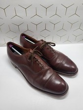 Church's Churchs Balmoral Brown Leather Oxford Shoes Mens UK 10 Lace Up 