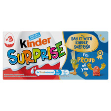 Kinder Surprise Egg 3 X 20G  -