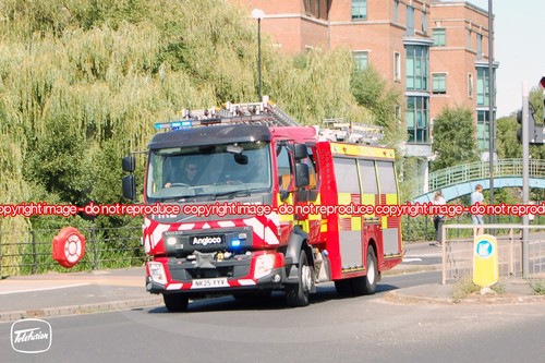 Fire engine photo - -, north