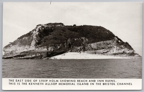 Steep holm the east - the,