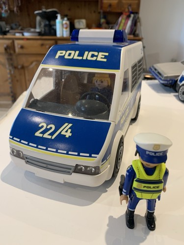 Playmobil police van - police,