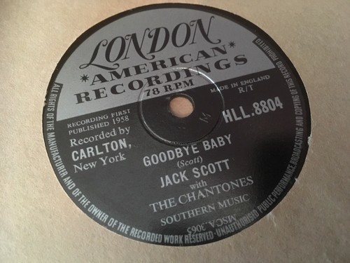 Jack scott with the - scott, chantones