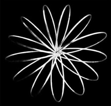 3D Stainless Steel Toro Flux Flow toys Magic Flow Ring Stuffer Filler UK STOCK 