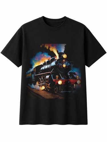 Steam locomotive with - steam,