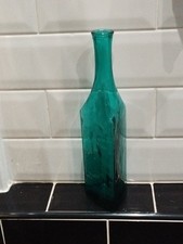 Blue Triangular Glass Genie