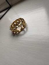 Cristian Dior Chain Ring Size
