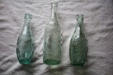 3  Vintage Glass Bottles