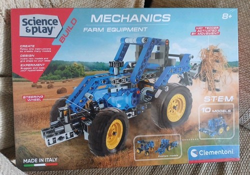 Bnib clementoni mechanics farm - mechanics,