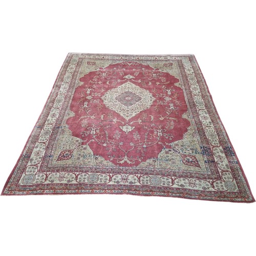 Large indian vintage - vintage, carpet