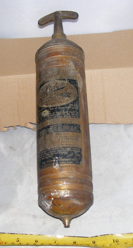 Vintage pyrene brass - vintage, fire