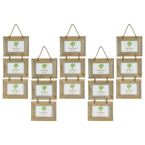 Rustic wooden hanging 3 - 5x,