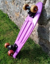 Purple Penny Board Skate Board