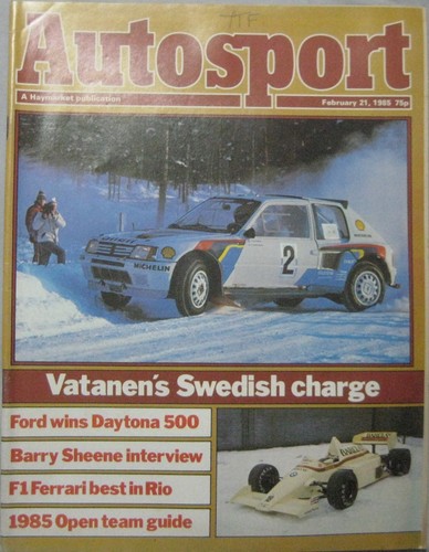 Autosport magazine february - autosport, 21