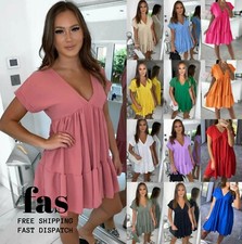 Women's Summer Smock Pleated