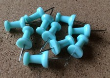 10 x Push Pins Cork/Notice
