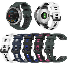 For Garmin Fenix 6X 6 S Pro 7 Watch Silicone Fitness Strap Quick Release Band