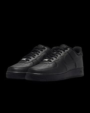 Multiple Sizes - Nike Air Force 1 '07 Low Triple Black | 24HR SHIP | XMAS SALE🎄