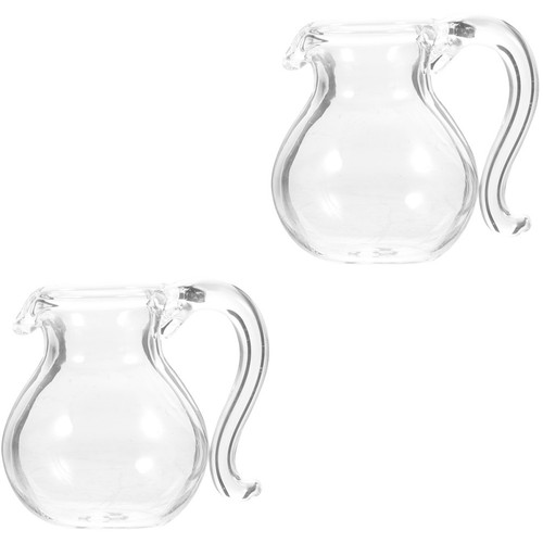 Pcs miniatures glass teapot - miniatures,