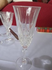 Set Of 4 Vintage Lead Crystal