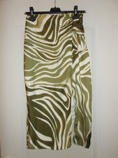 Ladies zara olive green zebra - ladies,