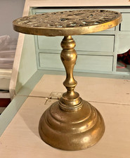 HEAVY VICTORIAN  BRASS