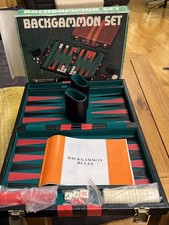 Backgammon Set Vintage 1970s