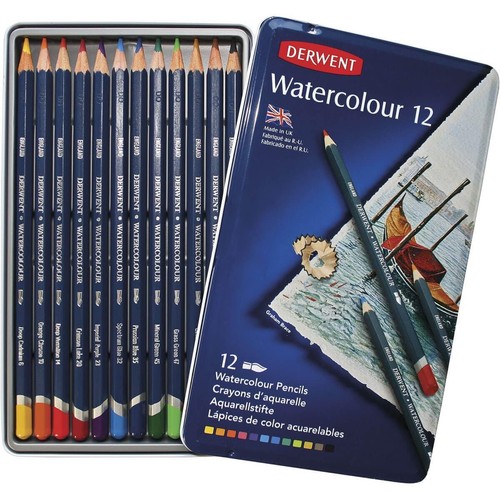 Derwent watercolour pencils - watercolour,