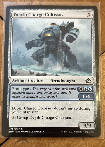 Depth charge colossus - charge, the