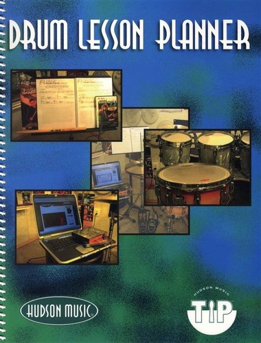 Drum lesson planner book - planner,