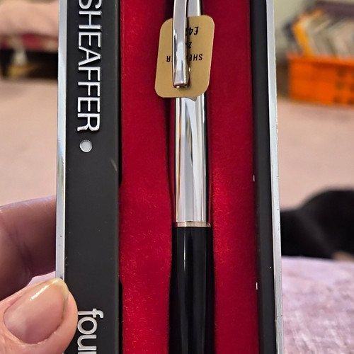 Sheaffer metal fountain pen - sheaffer,